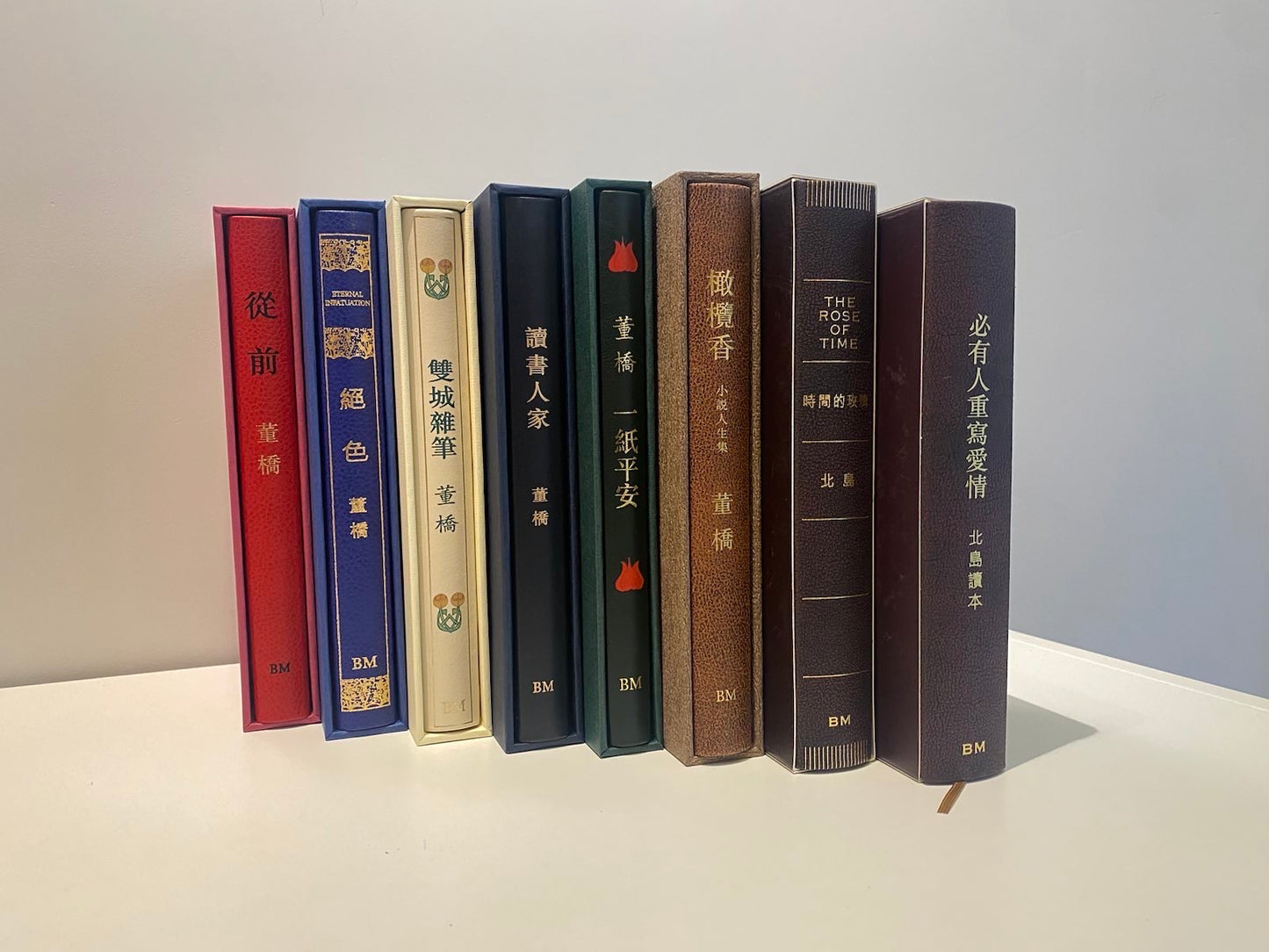 讀書人家、從前、橄欖香、一紙平安、絕色、雙城雜筆(真皮簽名版)